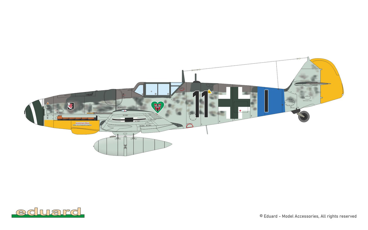 Eduard 84215 Messerschmitt Bf-109 G-5 1/48 – Bild 6
