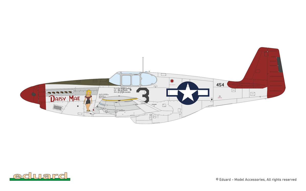 Eduard 932012 North American P-51 B/C Mustang (Birdcage Canopy) The Hybrid 1/32 – imagen 8
