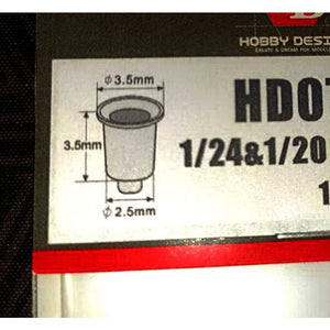 Hobby Design HD07-0101 Inlet Trumpet 1/24 – imagen 2