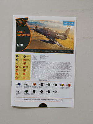 Clear Prop! CP72050 Douglas A2D-1 Skyshark 1/72 – immagine 6