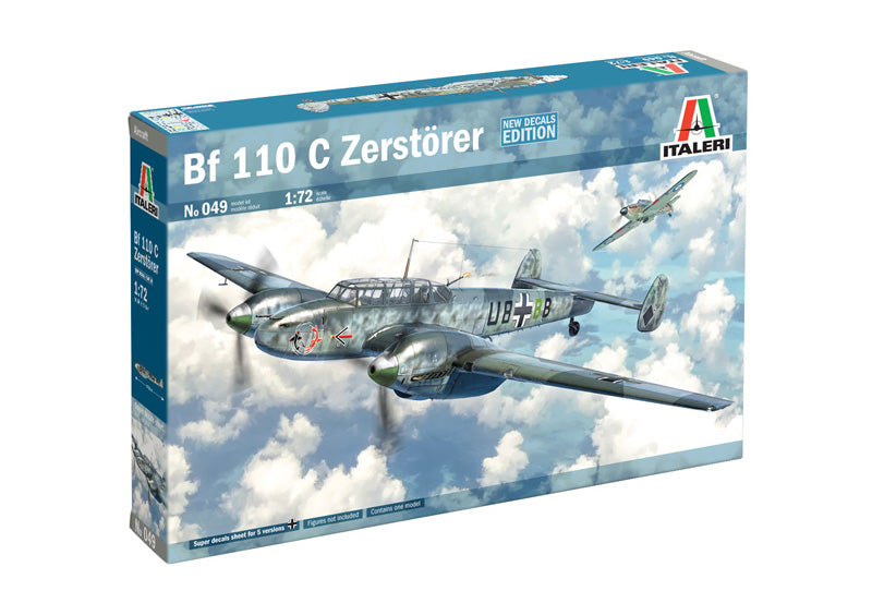 Italeri 0049 Bf 110 C Zerstorer 1/72 – Bild 2