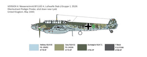 Italeri 0049 Bf 110 C Zerstorer 1/72 – Bild 4