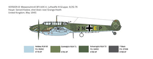 Italeri 0049 Bf 110 C Zerstorer 1/72 – Bild 5