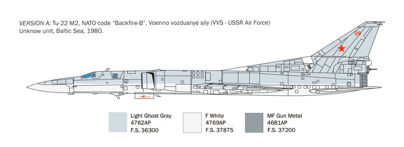 Italeri 1440 Tu-22M2 Backfire-B 1/72  – image 4