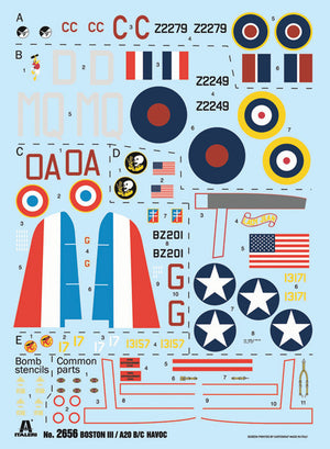 Italeri 2656 BOSTON III A - 20 B /C Havoc 1/48 – image 3