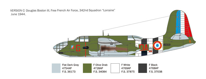Italeri 2656 BOSTON III A - 20 B /C Havoc 1/48 – image 6