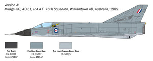 Italeri 2816 Mirage III E 1/48 – Bild 4