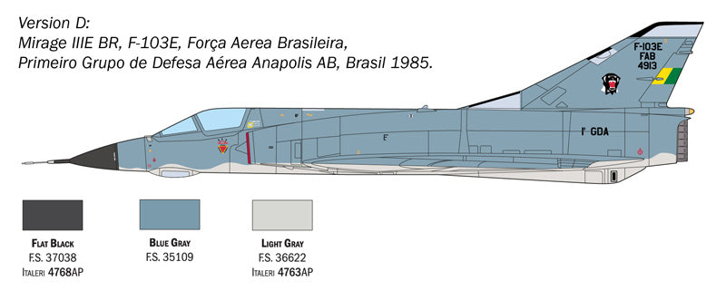 Italeri 2816 Mirage III E 1/48 – Bild 7
