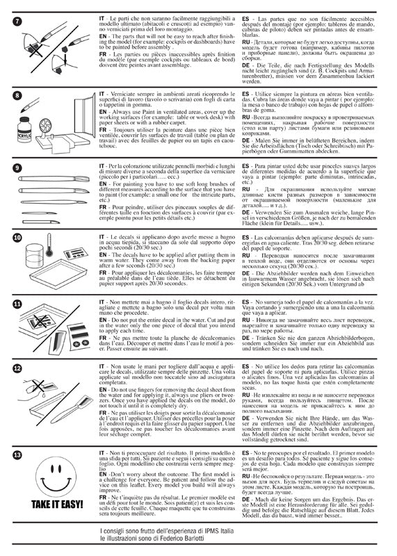 Italeri 72007 Spitfire Mk. IX - Complete set for modeling 1/72 – immagine 10