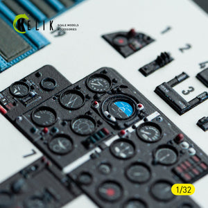 KELIK K32042 Mikoyan MiG-21 F-13 Export Version- Interior 3D Decals (for Trumpeter Kits) 1/32 – imagen 5