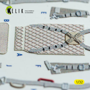 KELIK K32042 Mikoyan MiG-21 F-13 Export Version- Interior 3D Decals (for Trumpeter Kits) 1/32 – imagen 9