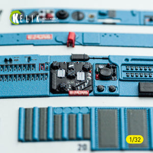 KELIK K32042 Mikoyan MiG-21 F-13 Export Version- Interior 3D Decals (for Trumpeter Kits) 1/32 – imagen 4