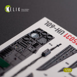 KELIK K35031 UH-60L Interior 3D Decals For Academy Kit – image 2