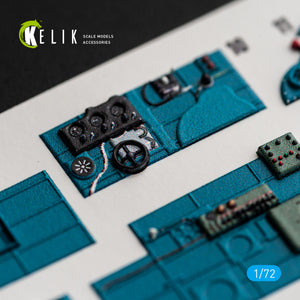 KELIK K72244 Nakajima J1N1-S Gekko - Interior 3D Decals (for Fujimi / Hobby 2000 Kits) 1/72 – Bild 6