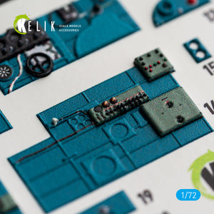 KELIK K72244 Nakajima J1N1-S Gekko - Interior 3D Decals (for Fujimi / Hobby 2000 Kits) 1/72 – Bild 7