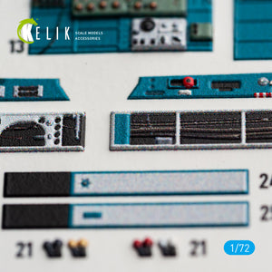 KELIK K72244 Nakajima J1N1-S Gekko - Interior 3D Decals (for Fujimi / Hobby 2000 Kits) 1/72 – Bild 10