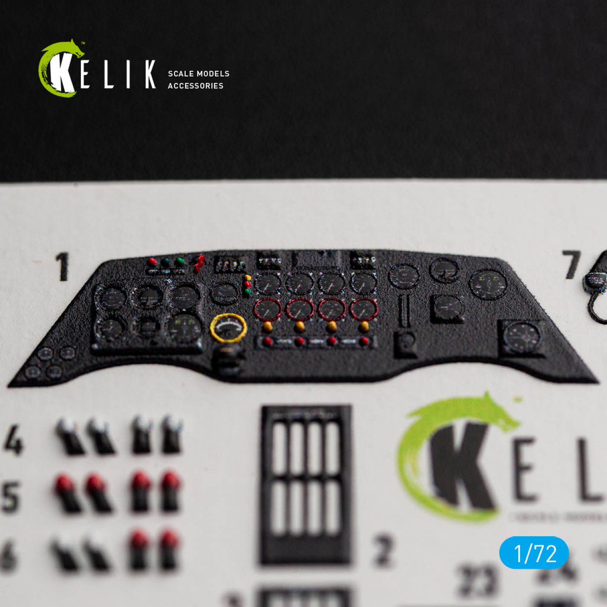 KELIK K72245 Short Sunderland Mk.I / Mk.II - Interior 3D Decals (for Special Hobby Kits) 1/72 – imagen 5