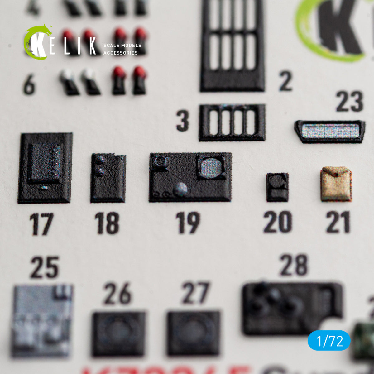 KELIK K72245 Short Sunderland Mk.I / Mk.II - Interior 3D Decals (for Special Hobby Kits) 1/72 – imagen 6