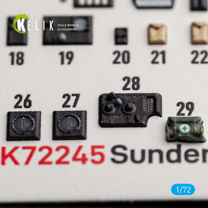 KELIK K72245 Short Sunderland Mk.I / Mk.II - Interior 3D Decals (for Special Hobby Kits) 1/72 – imagen 7