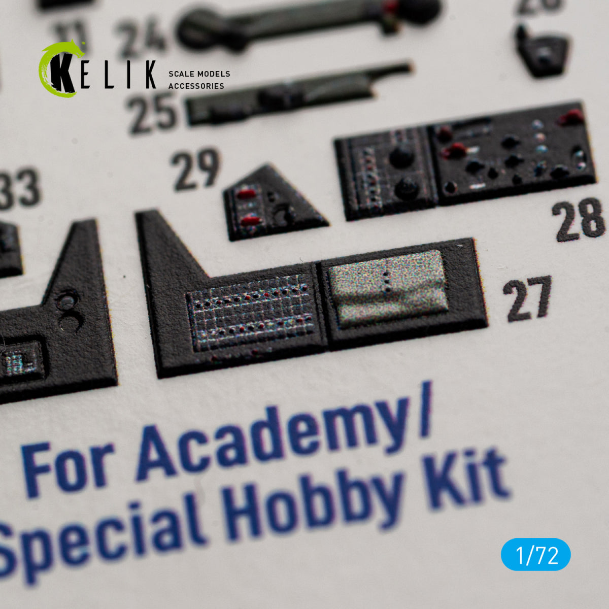 KELIK K72247 Curtiss SB2C-5 Helldiver - Interior 3D Decals (for Academy / Special Hobby Kits) 1/72 – immagine 6