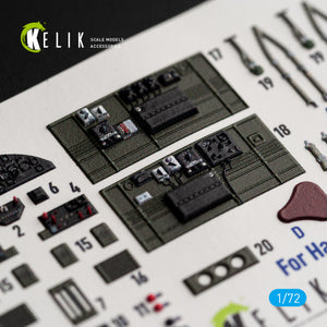 KELIK K72248 North American B-25 J Mitchell - Interior 3D Decals (for Eduard Kits) 1/72 – immagine 5