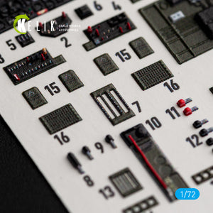 KELIK K72248 North American B-25 J Mitchell - Interior 3D Decals (for Eduard Kits) 1/72 – immagine 2
