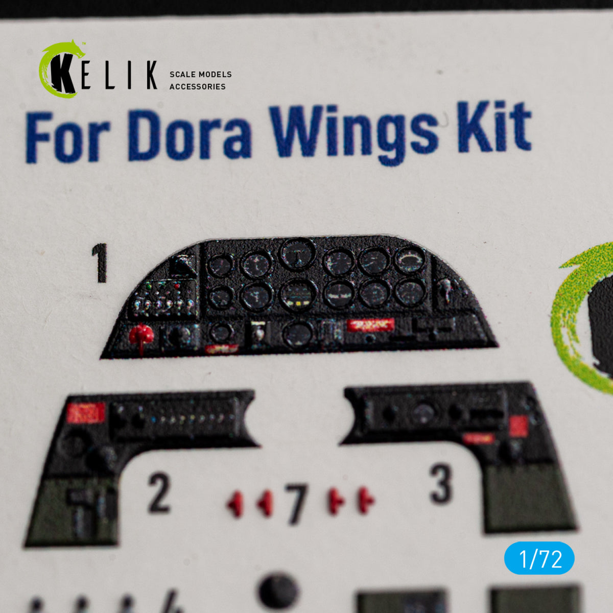KELIK K72249 Vultee Vengeance Mk.I / Mk.Ia - Interior 3D Decals (for Dora Wings Kits) 1/72 – Bild 4