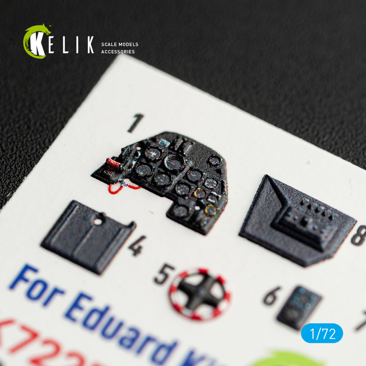 KELIK K72250 Avia S-199 - Interior 3D Decals (for Eduard Kits) 1/72 – imagen 4
