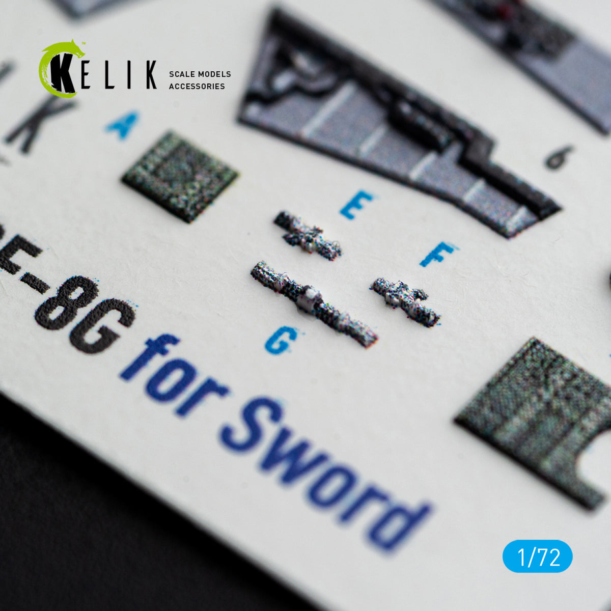 KELIK K72256 RF-8 G - Interior 3D Decals (for Sword Kits) 1/72 – Bild 6