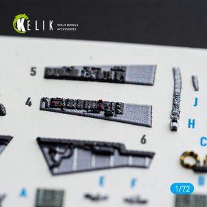 KELIK K72256 RF-8 G - Interior 3D Decals (for Sword Kits) 1/72 – Bild 7