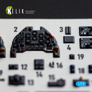 KELIK K72259 Junkers Ju-87 B/R Stuka - Interior 3D Decals (for Airfix Kits) 1/72 – zdjęcie 4