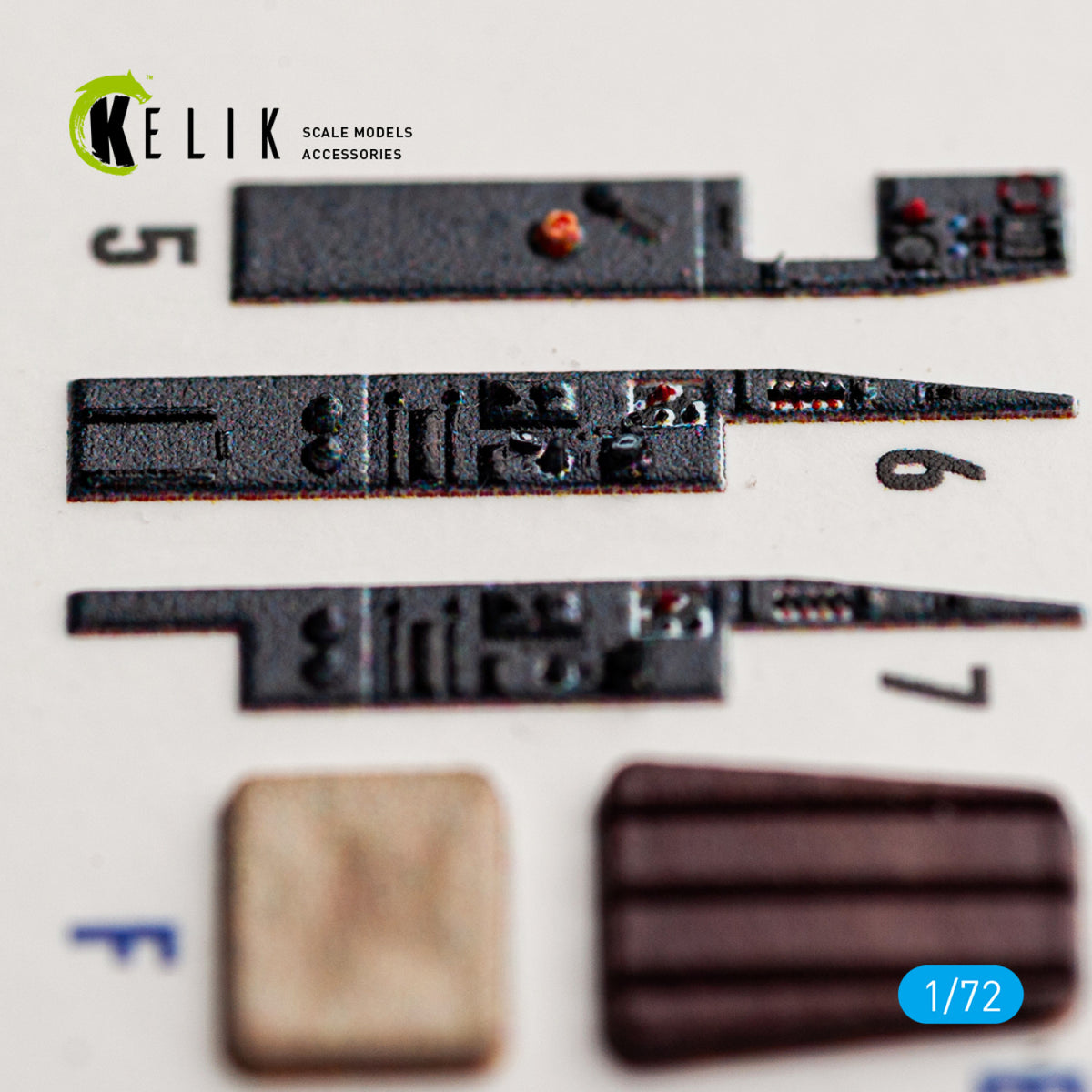 KELIK K72260 Messerschmitt Me-262 A-1 / S-92 - Interior 3D Decals (for Arma Hobby Kits) 1/72 – imagen 7