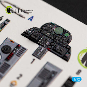 KELIK K72268 Lockheed U-2 C Dragon Lady - Interior 3D Decals (for Hobby Boss Kits) 1/72 – Bild 5