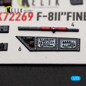 KELIK K72269 Shenyang F-8 II &amp;quot;Finback-B&amp;quot; - Interior 3D Decals (for Trumpeter Kits) – Bild 2