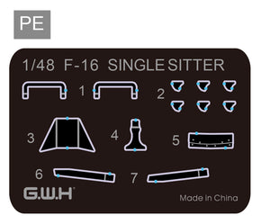 Great Wall Hobby L4838 F-16C BLOCK 52+ Multirole Fighter Export Version FIGHTING FALCON ( Polska Wersja ! ) 1/48 – image 5