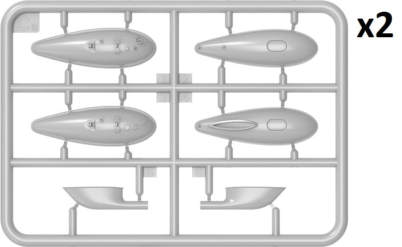 MiniArt 48042 P-47M Thunderbolt Dorsal Fin Advanced Kit 1/48 – Bild 15