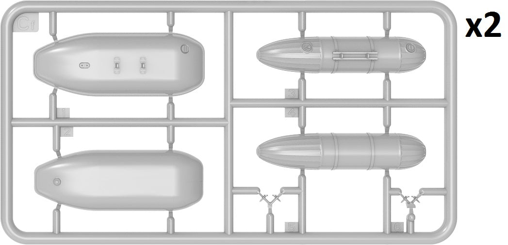 MiniArt 48042 P-47M Thunderbolt Dorsal Fin Advanced Kit 1/48 – Bild 18