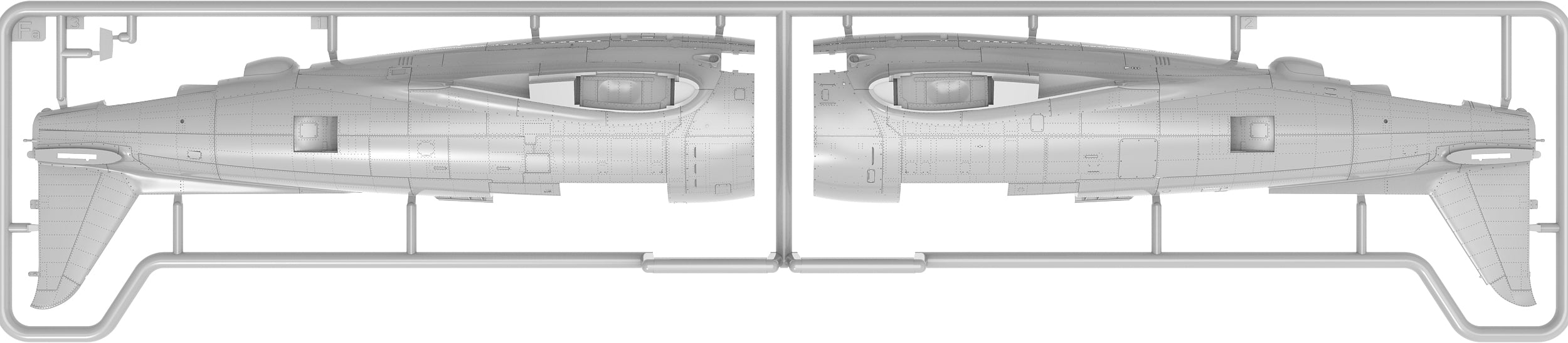 MiniArt 48042 P-47M Thunderbolt Dorsal Fin Advanced Kit 1/48 – Bild 30