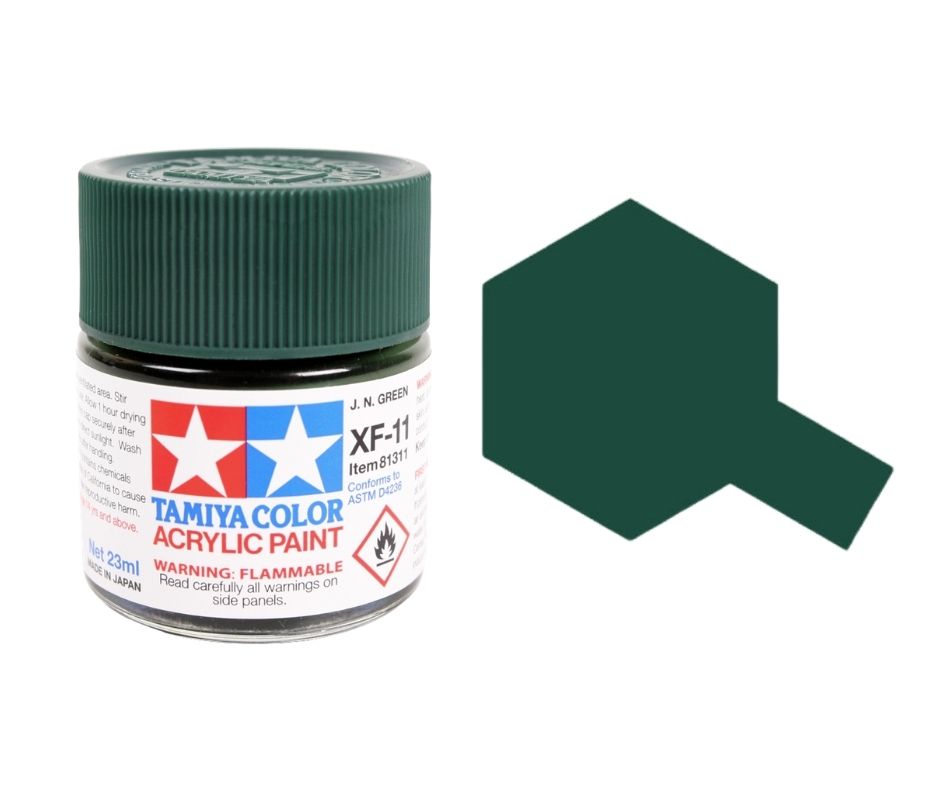 Tamiya 81311 Acryl XF-11 J.N. Green 23ml