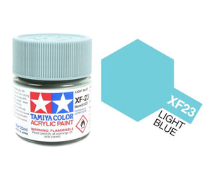 Tamiya 81323 Acrylique XF-23 Bleu clair 23 ml