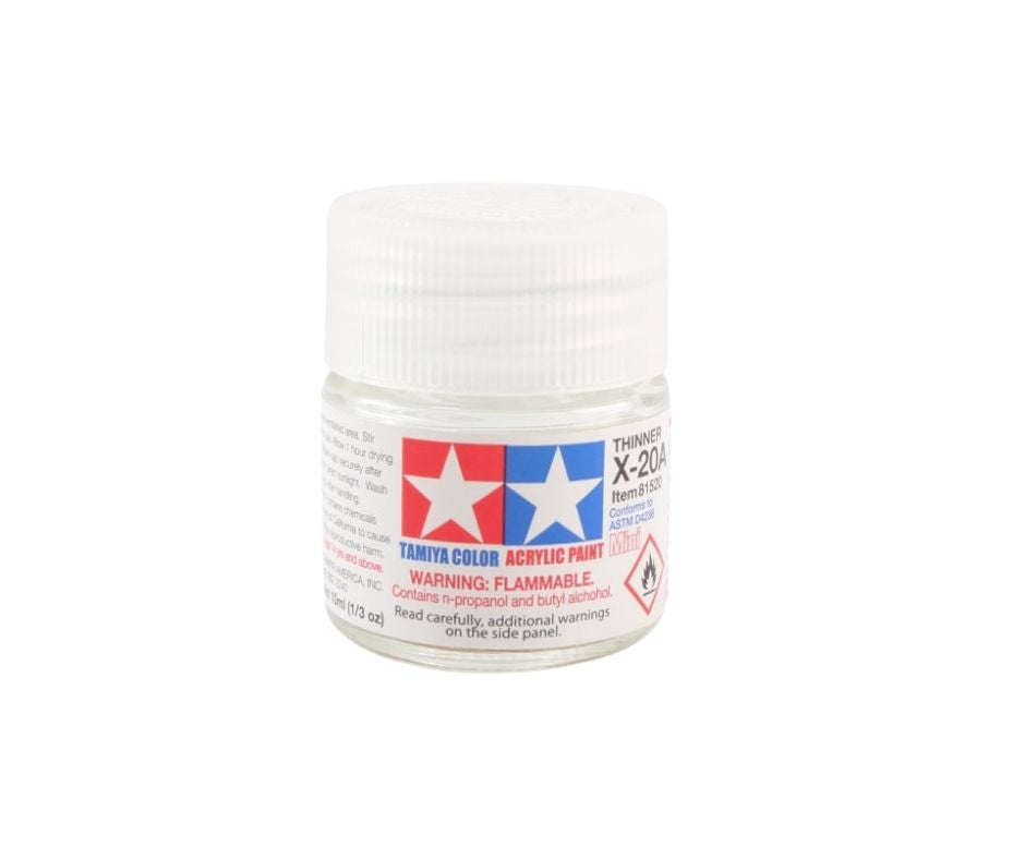 Tamiya X-20A Acrylic Paint Thinner 10ml (81520)