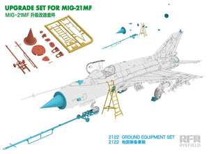 Rye Field Model 2122 MiG-21MF Ground Equipment detail set 3D print 1/48