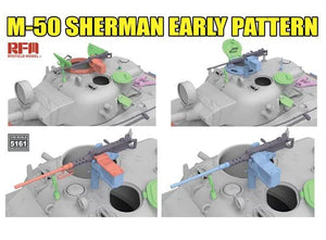 Rye Field Model 5161 M-50 Sherman early pattern Degem Aleph / Degem Beth 1/35 – image 6