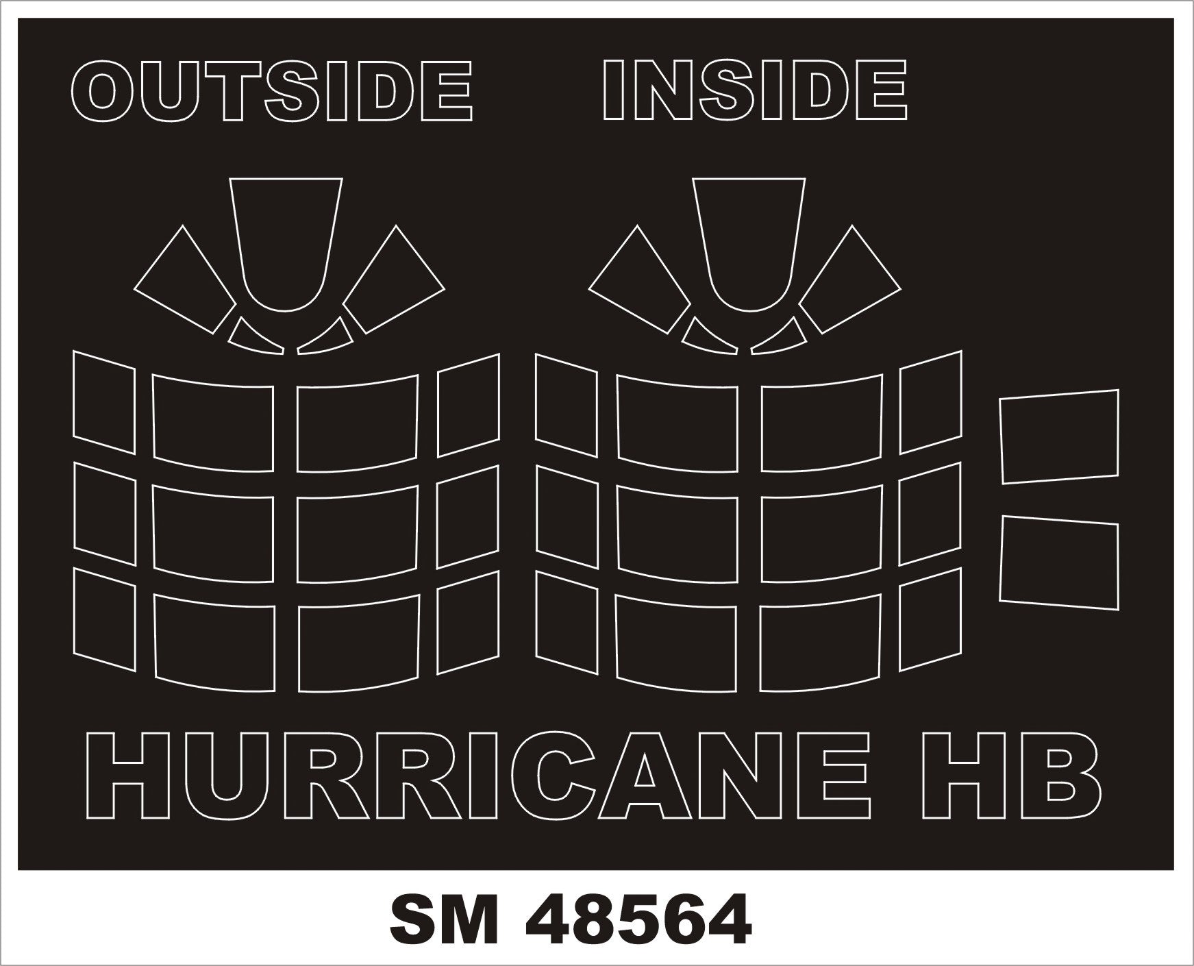 Montex SM48564 HURRICANE for HOBBY BOSS 1/48