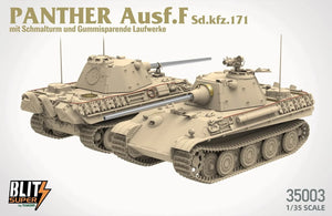 Takom 35003 Panther Ausf. F mit Schmalturm und Gummisparende Laufwerke Sd.kfz. 171 1/35 – image 2