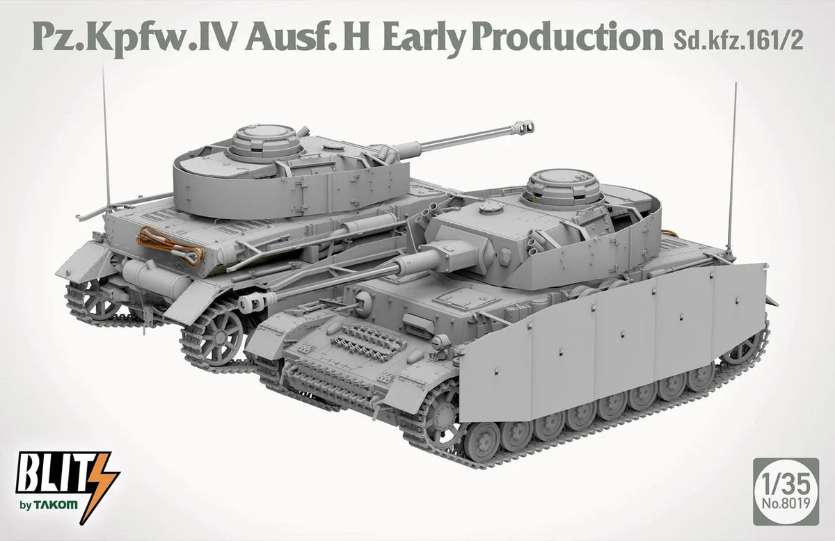 Takom 8019 Pz. Kpfw. IV Ausf. H Early Production 1/35