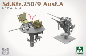 Takom 2213 Sd.Kfz. 250/9 Ausf. A le. S.P.W. (2 cm) 1/35 – Bild 6