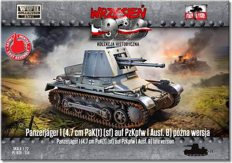 First To Fight PL134 - Panzerjager I (4,7 cm PaK(t) (sf) auf PzKpfw I Ausf. B) Late Version