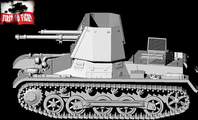 First To Fight PL134 - Panzerjager I (4,7 cm PaK(t) (sf) auf PzKpfw I Ausf. B) Late Version – image 2