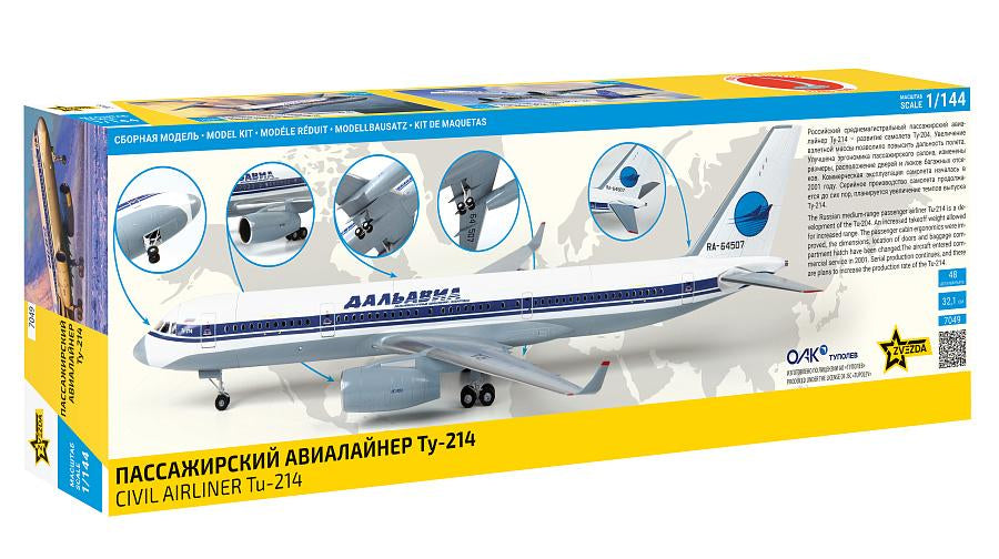 Zvezda 7049 Tu-214 1/144 – imagen 2